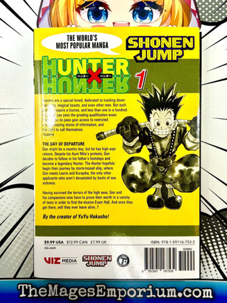 Hunter x Hunter Vol 1 - The Mage's Emporium Viz Media 2411 BackInStock Used English Manga Japanese Style Comic Book