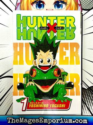 Hunter x Hunter Vol 1 - The Mage's Emporium Viz Media 2411 BackInStock Used English Manga Japanese Style Comic Book