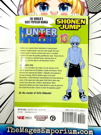 Hunter x Hunter Vol 13 - The Mage's Emporium Viz Media outofstock updateage updateauthor Used English Manga Japanese Style Comic Book