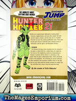 Hunter x Hunter Vol 21 Ex Library - The Mage's Emporium Viz Media 2412 UPDATEMETA Used English Manga Japanese Style Comic Book