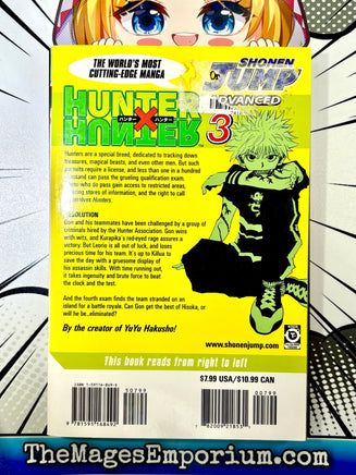 Hunter x Hunter Vol 3 - The Mage's Emporium Viz Media 2410 BackInStock Used English Manga Japanese Style Comic Book