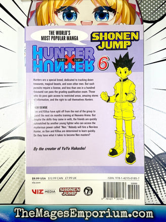 Hunter x Hunter Vol 6 - The Mage's Emporium Viz Media 2501 UPDATEMETA Used English Manga Japanese Style Comic Book