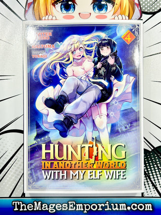 Hunting in Another World with My Elf Wife Vol 4 - The Mage's Emporium Seven Seas 2405 alltags description Used English Manga Japanese Style Comic Book