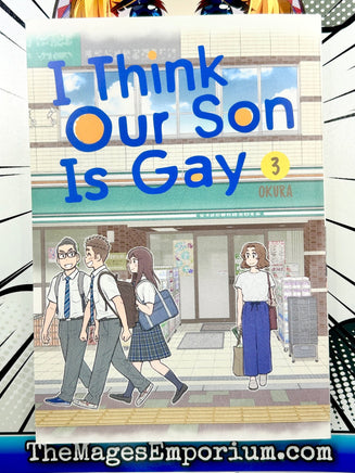 I Think Our Son Is Gay Vol 3 - The Mage's Emporium Square Enix 2404 alltags description Used English Manga Japanese Style Comic Book