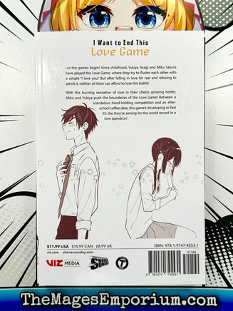 I Want to End This Love Game Vol 2 BRAND NEW RELEASE - The Mage's Emporium Viz Media 2405 alltags description Used English Manga Japanese Style Comic Book