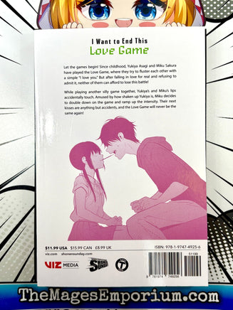 I Want to End This Love Game Vol 4 BRAND NEW RELEASE - The Mage's Emporium Viz Media 2411 UPDATEMETA Used English Manga Japanese Style Comic Book