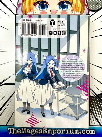 I Was A Bottom - Tier Bureaucrat for 1,500 Years and the Demon King Made Me A Minister Vol 1 - The Mage's Emporium Yen Press 2411 UPDATEMETA Used English Manga Japanese Style Comic Book