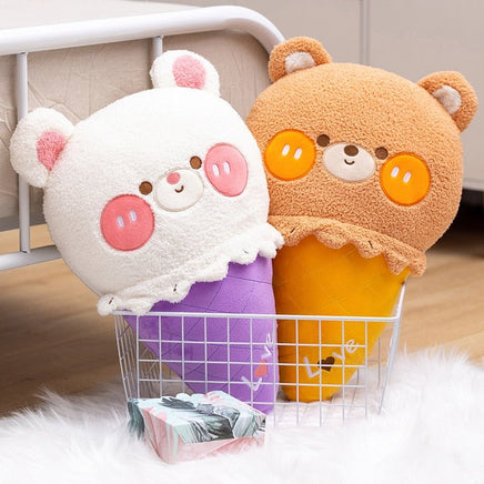 Ice Cream Bear Plushies - The Mage's Emporium Kore Kawaii Kore Kawaii Shopify Collective Used English Japanese Style Comic Book