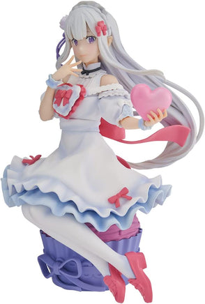 Ichibansho - Re:Zero - Starting Life in Another World - Emilia (Sweet Happy Life!), Bandai Spirits Ichibansho Figure - The Mage's Emporium Super Anime Store Shopify Collective Super Anime Store Used English Figures Japanese Style Comic Book