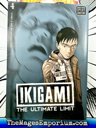 Ikigami The Ultimate Limit Vol 4 - The Mage's Emporium Viz Media outofstock UPDATEMETA Used English Manga Japanese Style Comic Book