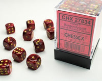 Chessex: D6  Vortex Dice sets - 12mm