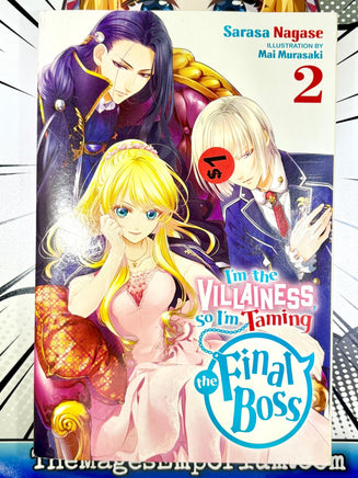 I’m the Villainess, So I’m Taming the Final Boss, Vol. 2 (light Novel) - The Mage's Emporium Seven Seas 2501 BackInStock UPDATEMETA Used English Light Novel Japanese Style Comic Book