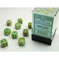 Chessex: D6 Marble Dice sets- 12mm
