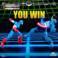 Marvel Legends Series Gamerverse Captain America vs. Venom 6-Inch Action Figures