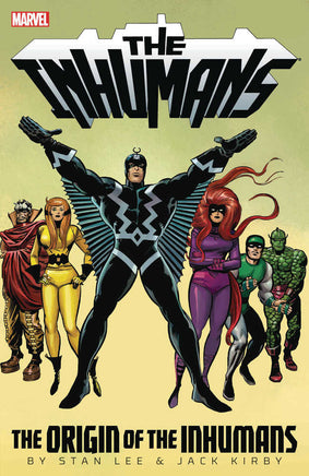 Inhumans TPB Origin Of Inhumans - The Mage's Emporium The Multiverse Shopify Collective The Multiverse Used English Graphic Novels Japanese Style Comic Book