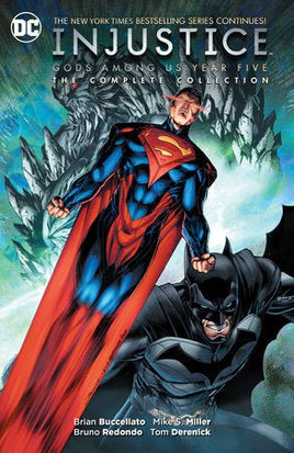 Injustice Gods Among Us Year Five Complete Collection TPB - The Mage's Emporium The Multiverse Shopify Collective The Multiverse Used English Graphic Novels Japanese Style Comic Book