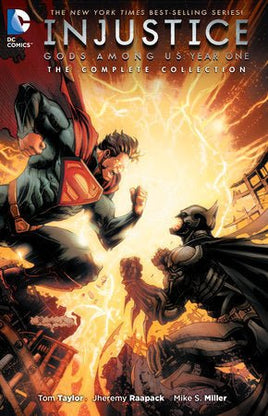 Injustice Gods Among Us Year One Complete Collection TPB - The Mage's Emporium The Multiverse outofstock Shopify Collective The Multiverse Used English Graphic Novels Japanese Style Comic Book