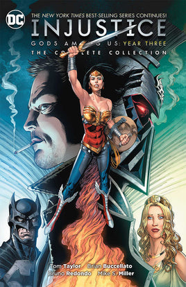 Injustice Gods Among Us Year Three Complete Collection TPB - The Mage's Emporium The Multiverse outofstock Shopify Collective The Multiverse Used English Graphic Novels Japanese Style Comic Book