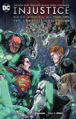 Injustice Gods Among Us Year Two Complete Collection TPB - The Mage's Emporium The Multiverse Shopify Collective The Multiverse Used English Graphic Novels Japanese Style Comic Book