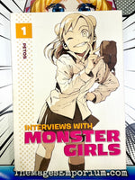 Interviews with Monster Girls Vol 1 - The Mage's Emporium Kodansha outofstock UPDATEMETA Used English Manga Japanese Style Comic Book