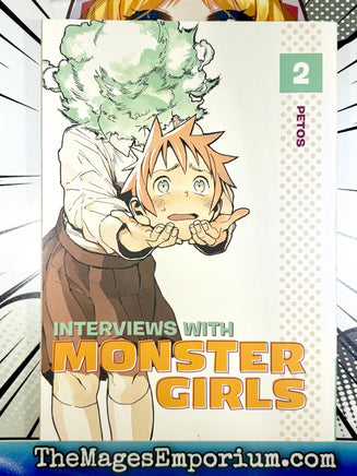 Interviews with Monster Girls Vol 2 - The Mage's Emporium Kodansha outofstock UPDATEMETA Used English Manga Japanese Style Comic Book