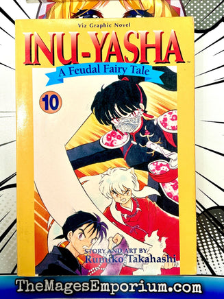 Inu - Yasha A Feudal Fairy Tale Vol 10 - The Mage's Emporium Viz Media 2411 BackInStock UPDATEMETA Used English Manga Japanese Style Comic Book