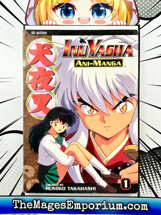 InuYasha Ani - Manga Vol 1 - The Mage's Emporium Viz Media 2408 BackInStock UPDATEMETA Used English Manga Japanese Style Comic Book