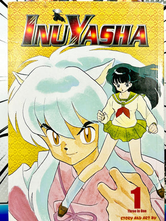 InuYasha Vol 1 Omnibus - The Mage's Emporium Viz Media 2408 BackInStock UPDATEMETA Used English Manga Japanese Style Comic Book