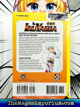 InuYasha Vol 2 Ex Library - The Mage's Emporium Viz Media 2405 alltags description Used English Manga Japanese Style Comic Book