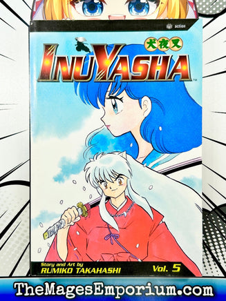 InuYasha Vol 5 - The Mage's Emporium Viz Media 2408 BackInStock UPDATEMETA Used English Manga Japanese Style Comic Book