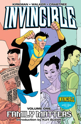 Invincible Volume 01 Family Matters TPB - The Mage's Emporium The Multiverse Shopify Collective The Multiverse Used English Graphic Novels Japanese Style Comic Book