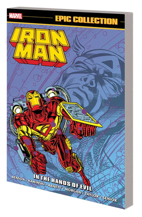 IRON MAN EPIC COLLECTION TP IN THE HANDS OF EVIL - The Mage's Emporium The Multiverse Shopify Collective The Multiverse Used English Graphic Novels Japanese Style Comic Book