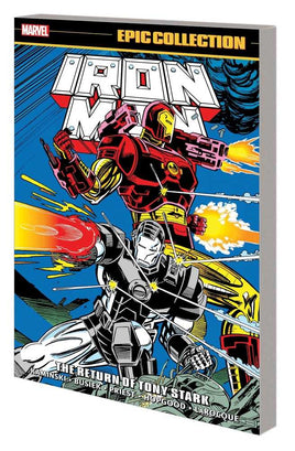 Iron Man Epic Collection TPB Return Of Tony Stark - The Mage's Emporium The Multiverse Shopify Collective The Multiverse Used English Graphic Novels Japanese Style Comic Book