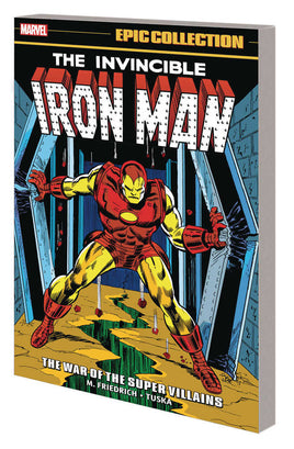 Iron Man Epic Collection TPB Volume 06 War Of The Super Villains - The Mage's Emporium The Multiverse Shopify Collective The Multiverse Used English Graphic Novels Japanese Style Comic Book