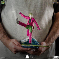 Iron Studios DC Batman 66 The Joker Deluxe BDS Art Scale 1/10 Statue - The Mage's Emporium ToyShnip Shopify Collective ToyShnip Used English Action & Toy Figures Japanese Style Comic Book