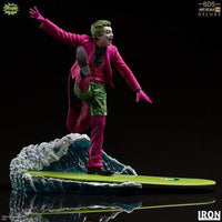 Iron Studios DC Batman 66 The Joker Deluxe BDS Art Scale 1/10 Statue - The Mage's Emporium ToyShnip Shopify Collective ToyShnip Used English Action & Toy Figures Japanese Style Comic Book