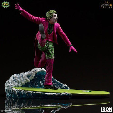 Iron Studios DC Batman 66 The Joker Deluxe BDS Art Scale 1/10 Statue - The Mage's Emporium ToyShnip Shopify Collective ToyShnip Used English Action & Toy Figures Japanese Style Comic Book