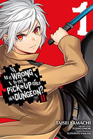 Is It Wrong To Tru To Pick Up Girls in a Dungeon? 2 Vol 1 - The Mage's Emporium Yen Press 2408 UPDATEMETA Used English Manga Japanese Style Comic Book