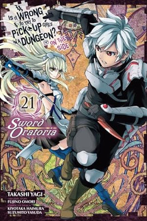 Is It Wrong To Try To Pick Up Girls In A Dungeon? On The Side Sword Oratoria Vol 21 BRAND NEW RELEASE - The Mage's Emporium Yen Press 2405 alltags description Used English Manga Japanese Style Comic Book