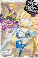 Is It Wrong To Try To Pick Up Girls in a Dungeon? On The Side Sword Oratoria Vol 4 - The Mage's Emporium Yen Press 2410 UPDATEMETA Used English Manga Japanese Style Comic Book