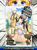 Is It Wrong To Try To Pick Up Girls in a Dungeon? Vol 1 - The Mage's Emporium Yen Press 2409 BackInStock UPDATEMETA Used English Manga Japanese Style Comic Book