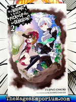 Is It Wrong To Try To Pick Up Girls in a Dungeon? Vol 2 Light Novel - The Mage's Emporium Yen Press 2409 UPDATEMETA Used English Manga Japanese Style Comic Book