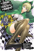 Is It Wrong To Try To Pick Up Girls in a Dungeon? Vol 9 - The Mage's Emporium Yen Press 2412 UPDATEMETA Used English Manga Japanese Style Comic Book