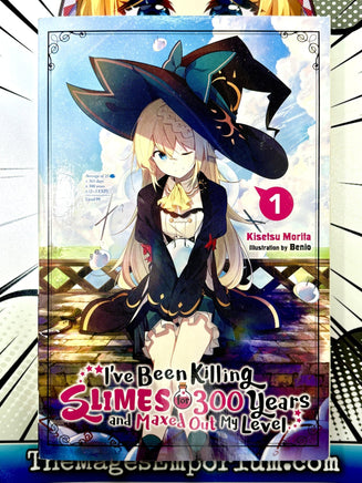 I've Been Killing Slimes for 300 Years and I Maxed Out My Level Vol 1 Light Novel - The Mage's Emporium Yen Press 2411 UPDATEMETA Used English Light Novel Japanese Style Comic Book