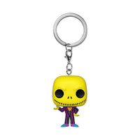 Funko Pocket Pop! Keychain: The Nightmare Before Christmas - Jack Skellington Blacklight