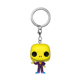 Funko Pocket Pop! Keychain: The Nightmare Before Christmas - Jack Skellington Blacklight