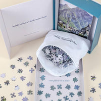 Jeneral Collectives: wholesome times - Hallstatt 1000 Piece Jigsaw Puzzle - The Mage's Emporium Shumi Toys & Gifts Shopify Collective Shumi Toys & Gifts Used English Jigsaw Puzzle Japanese Style Comic Book