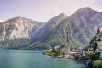 Jeneral Collectives: wholesome times - Hallstatt 1000 Piece Jigsaw Puzzle - The Mage's Emporium Shumi Toys & Gifts Shopify Collective Shumi Toys & Gifts Used English Jigsaw Puzzle Japanese Style Comic Book