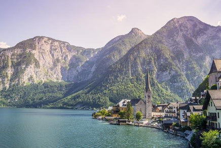 Jeneral Collectives: wholesome times - Hallstatt 1000 Piece Jigsaw Puzzle - The Mage's Emporium Shumi Toys & Gifts Shopify Collective Shumi Toys & Gifts Used English Jigsaw Puzzle Japanese Style Comic Book