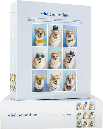 Jeneral Collectives: wholesome times - Incorgnito 1000 Piece Jigsaw Puzzle - The Mage's Emporium Shumi Toys & Gifts Shopify Collective Shumi Toys & Gifts Used English Jigsaw Puzzle Japanese Style Comic Book